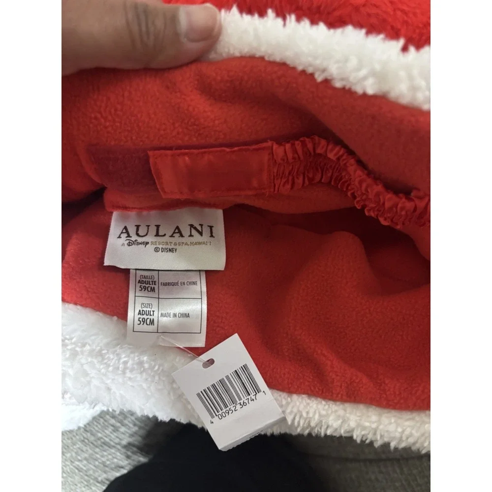 Disney's Aulani Duffy Bear Adjustable‎ Santa Hat | NWT